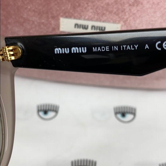 Miu Miu Gorgeous Crystal Sunglasses New - Picture 5 of 7